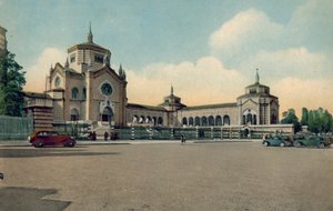 ميلانو / ميلانو: المقبرة التذكارية (صورة ملونة) بواسطة مصور إيطالي