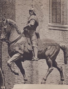Monumento A Colleoni (صورة b / w) بواسطة مصور إيطالي