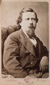 صورة لأميل كير بونشيلي (1834-1885) ، ملحن إيطالي بواسطة مصور إيطالي