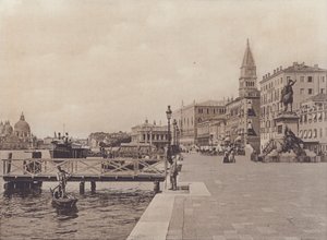 ريفا ديجلي شيافوني (صورة b / w) بواسطة مصور إيطالي