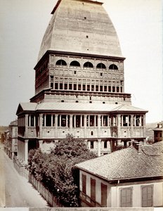 منظر للخلط الأنطوني في تورين ، c.1878 بواسطة مصور إيطالي