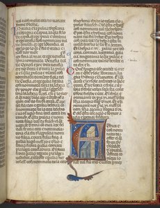 إضافة MS 8785 Bartholomaeus Anglicus، De Proprietatibus rerum (عن خصائص الأشياء) حوالي 1300-09 (الحبر واللون والذهب على الرق) بواسطة المدرسة الايطالية