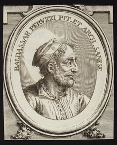 Baldassare Tommaso Peruzzi بواسطة المدرسة الايطالية