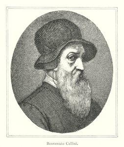 Benvenuto Cellini (نقش) بواسطة المدرسة الايطالية