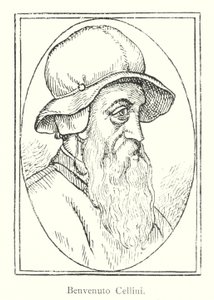 Benvenuto Cellini (نقش) بواسطة المدرسة الايطالية