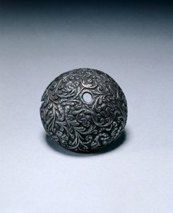 غطاء بعقب من مسدس فلينتلوك ، c.1650-60 (فولاذ) بواسطة المدرسة الايطالية