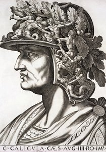 كاليجولا قيصر (12-41 م) ، 1596 بواسطة المدرسة الايطالية