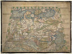 أوروبا ، رسم توضيحي من "Quod picta est petit germany ، اللوحة بأكملها ..." بواسطة المدرسة الايطالية