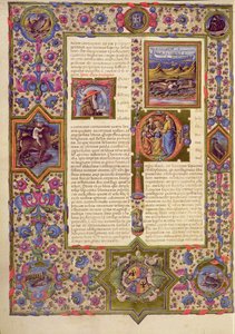 Fol.280r افتتاح الفصل Ecclesiasticus ، من Borso d