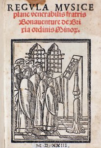صورة من Regula musica بواسطة Bonaventura da Brescia (c.1452-c.1517) بواسطة المدرسة الايطالية