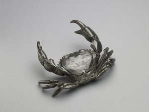 Inkstand في شكل سلطعون ، ج. 1560 (برونزي) بواسطة المدرسة الايطالية