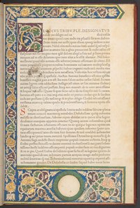 عصر النهضة الإيطالي على الطراز الروماني ، من Epistolae ad Brutum ، بقلم ماركوس توليوس شيشرون بواسطة المدرسة الايطالية
