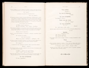 Libretto من Tosca بواسطة Giacomo Puccini ، Ricordi Edition ، إيطاليا بواسطة المدرسة الايطالية