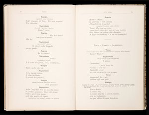 Libretto من Tosca بواسطة Giacomo Puccini ، Ricordi Edition ، إيطاليا بواسطة المدرسة الايطالية