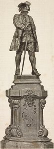Monument to Carlo Goldoni (1707-1793) by Antonio dal Zotto, unveiled on December 20 بواسطة المدرسة الايطالية