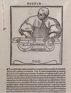 صفحة من نظرية الموسيقى من قبل Lodovico Fogliani (1475؟ -1542) (أو Ludovico Foliani) المنظر الموسيقي بواسطة المدرسة الايطالية