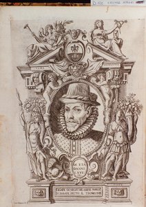 صورة سيزار بلاك تسمى إل ترومبون (1536-1604) ، راقصة إيطالية بواسطة المدرسة الايطالية