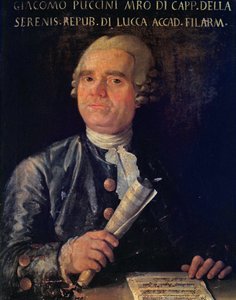 صورة لجياكومو بوتشيني (1712-1781) (زيت على قماش) بواسطة المدرسة الايطالية