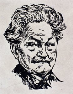 صورة ليوس جاناكيك ، رسم توضيحي من سيرته الذاتية 