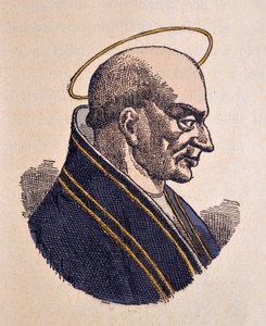 صورة للبابا Adeodat أو Dieudonne Ier (Deusdedit أو Adeodatus أو Deodatus أو Adeodato) (615-618) بواسطة المدرسة الايطالية