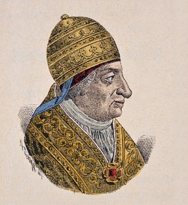 صورة البابا السابع (إينوسينز إنوسنت الثالث) (1404-1406) بواسطة المدرسة الايطالية