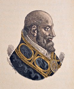 Portrait of the Pope Marcel II (Marcellus or Marcello) (1555) بواسطة المدرسة الايطالية
