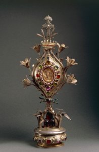 Reliquary of St. Anthony (mixed media) بواسطة المدرسة الايطالية
