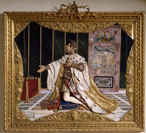 تمثيل كوزيمو الثاني دي ميديسي (1590-1621) (كوزيمو الثاني دي ميديشي) ، دوق توسكانا الأكبر (كوزيمو الثاني من ميديشي ، دوق توسكانا الأكبر) نقش عالٍ من الأحجار المنحوتة والذهب واللمعان (نقش مرتفع) 1617-1624 فلورنسا موسيو ديجلي أرجنتي القط 486 بواسطة المدرسة الايطالية