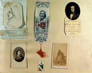 Risorgimento: لوحة مجمعة حول الوطني الإيطالي جوزيبي غاريبالدي (1807-1882). روما ، متحف Risorgimento بواسطة المدرسة الايطالية