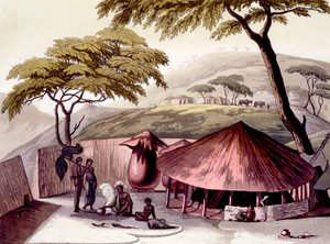 الساحل الجنوبي الشرقي: أمة كافيري ، 1820s-30s بواسطة المدرسة الايطالية