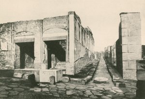 بناء Eumachia كما هو (الحفر) بواسطة المدرسة الايطالية