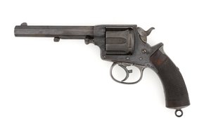 مسدس نيران مركزي بحجم 450 بوصة من Tranter ، c1878 (مسدس ، نيران مركزية ، Tranter MK I ، .450 في عمل مزدوج للجيش) بواسطة المدرسة الايطالية