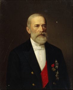 صورة لنيكولاي كريستيانوفيتش بونج 1823-1895 ، 1887 بواسطة إيفان أليكسيفيتش تيورين