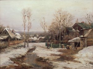 الربيع بالقرب من سانت بطرسبرغ ، 1896 بواسطة إيفان أفغوستوفيتش فيلز