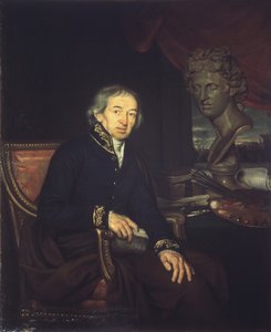 صورة للفنان ديمتري ليفيتسكي 1735-1822 ، 1812 بواسطة إيفان إريميفيتش ياكوفليف