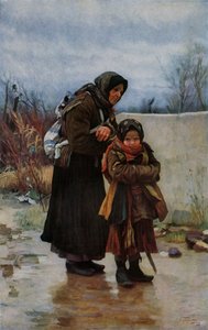 "جدة وحفيد" ، ثمانينيات القرن التاسع عشر ، 1965. بواسطة إيفان إيفانوفيتش تفوروزنيكوف