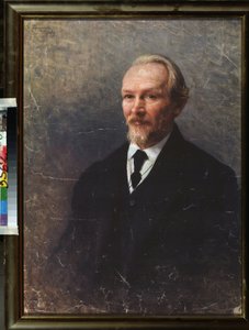 صورة للفيلسوف والكاتب فاسيلي (فاسيلي) فاسيليفيتش روزانوف (1856-1919). لوحة إيفان كيريلوفيتش باركومينكو (1870-1940) ، زيت على قماش بواسطة إيفان كيريلوفيتش باركهومينكو