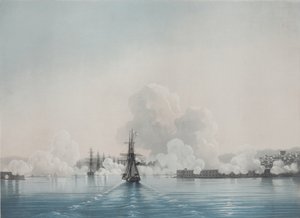 سيفاستوبول. حصن قسنطينة. حصن نيكولاس ، 1850s بواسطة إيفان كونستانتينوفيتش أيفازوفسكي
