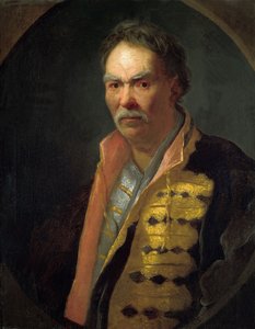 صورة لهتمان إيفان مازيبا ، 1720s