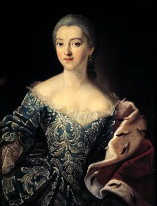 صورة للكونتيسة إيكاترينا لوبانوف روستوفسكي 1754.