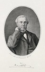 صورة لنيكولاي أليكسيفيتش ميليوتين 1818-1872 ، 1883 بواسطة إيفان بتروفيتش بوزالوستين