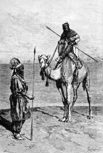 الطوارق في رحلة ، شمال إفريقيا ، 1895. بواسطة إيفان برانيشنيكوف