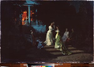 Un bal (كرة) - لوحة بواسطة Ivan Svetenko ، زيت على قماش بواسطة إيفان سفيتينكو
