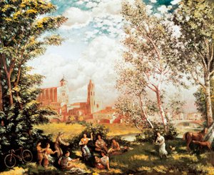 "فيتي بطل" لوحة لإيفو باسكوال آي رودز (1883-1949). 1939 د بواسطة إيفو باسكوال إي رودس