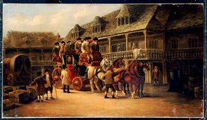 الصعود إلى الحافلة إلى لندن ، 1879