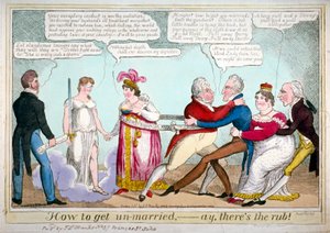 "كيف تتزوج ، نعم ، هناك مشكلة!" ، 1820