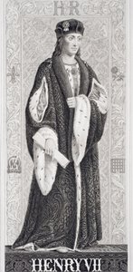 هنري السابع (1457-1509) من كتاب "الرسوم التوضيحية الإنجليزية والتاريخ الاسكتلندي" المجلد الأول