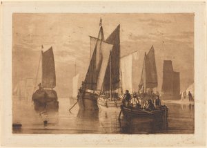 الهدوء ، تم نشره عام 1812. بواسطة جوزيف مالورد وليام تورنر
