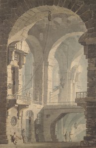 السجن المظلم ، السجن المظلم ، 1790-99. بواسطة جوزيف مالورد وليام تورنر