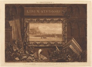 Frontispiece ، تم نشره عام 1812. بواسطة جوزيف مالورد وليام تورنر